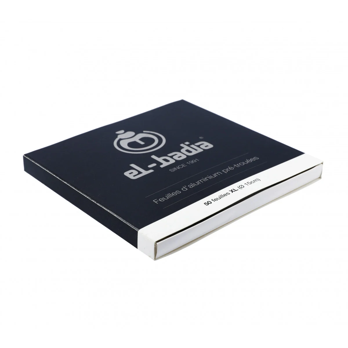 50 Aluminiums XL Troué 15cm