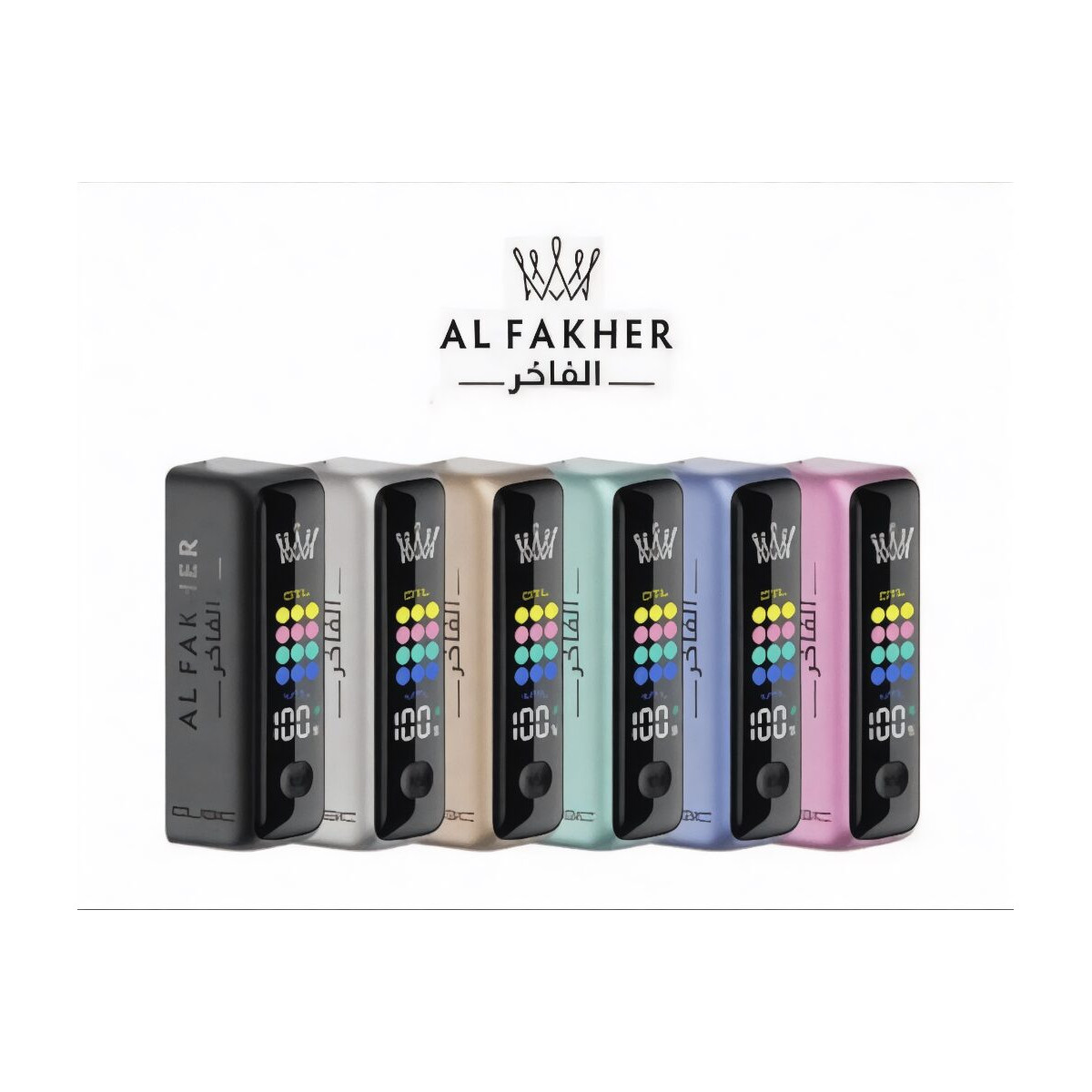 Batterie Puff Al Fakher Cubic 30K Crown Bar