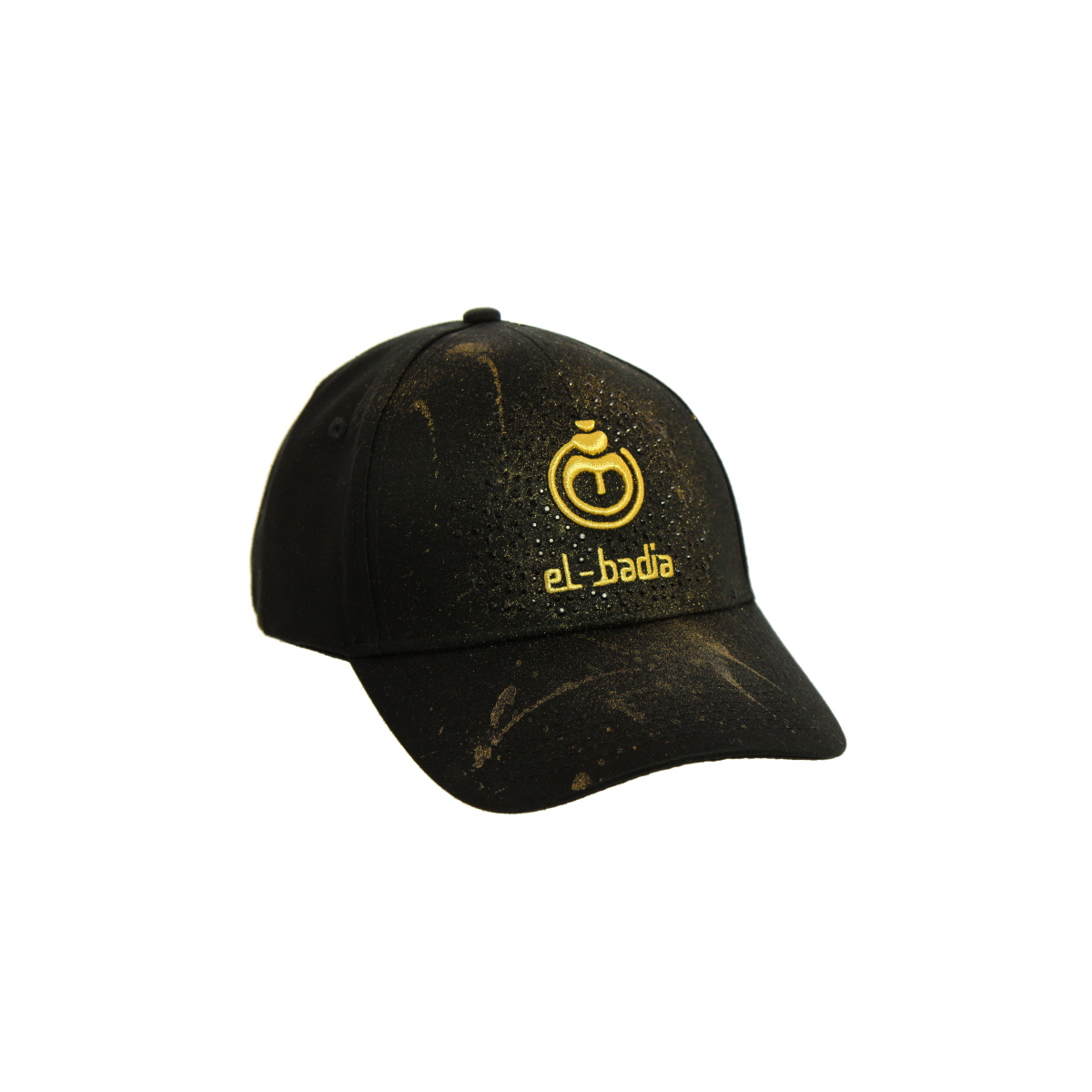 Casquette EL-BADIA BLACK&GOLD
