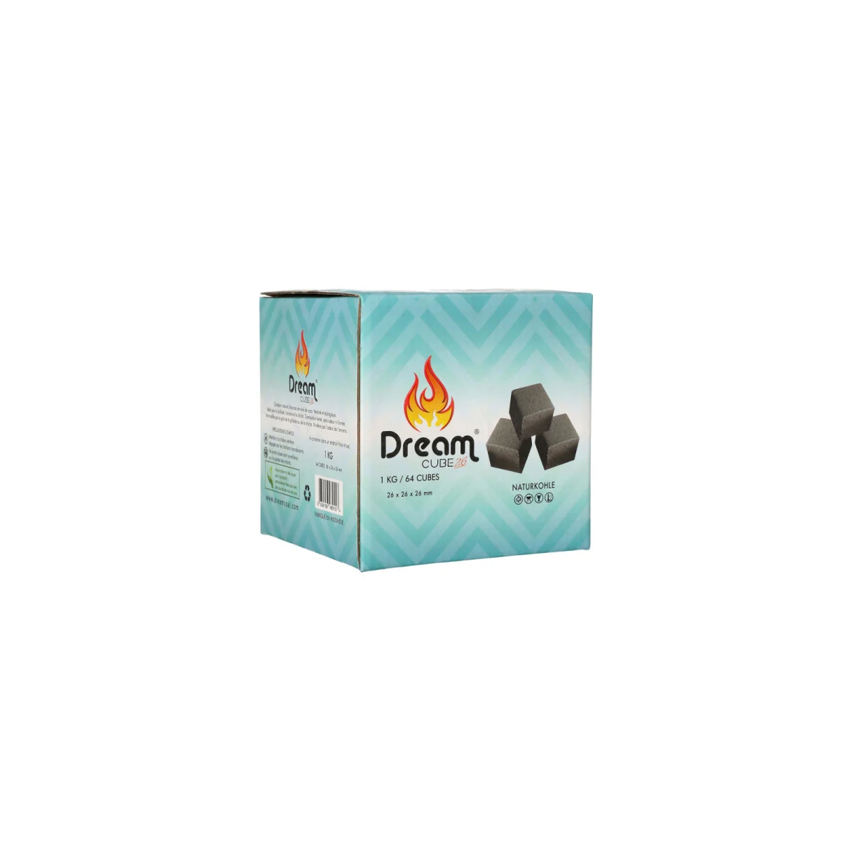 Charbons DREAM CUBES 26mm 1Kg