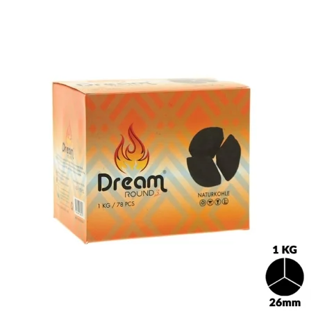 Charbons DREAM ROUND 3 BLOCKS 1Kg