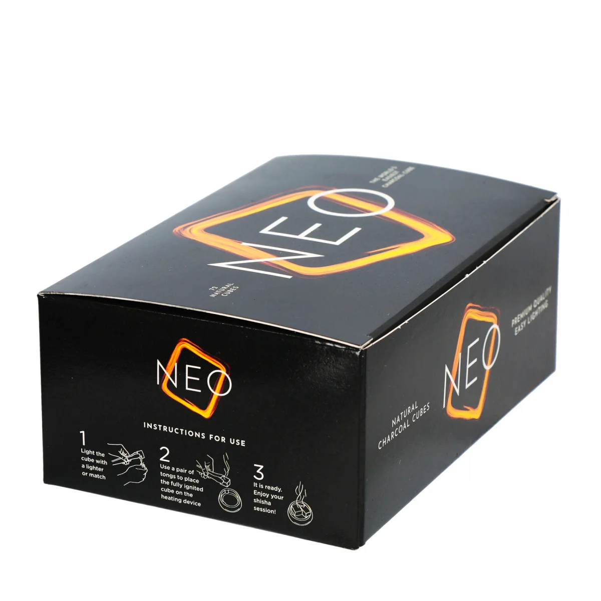 Charbons NEO 72 cubes by Three Kings