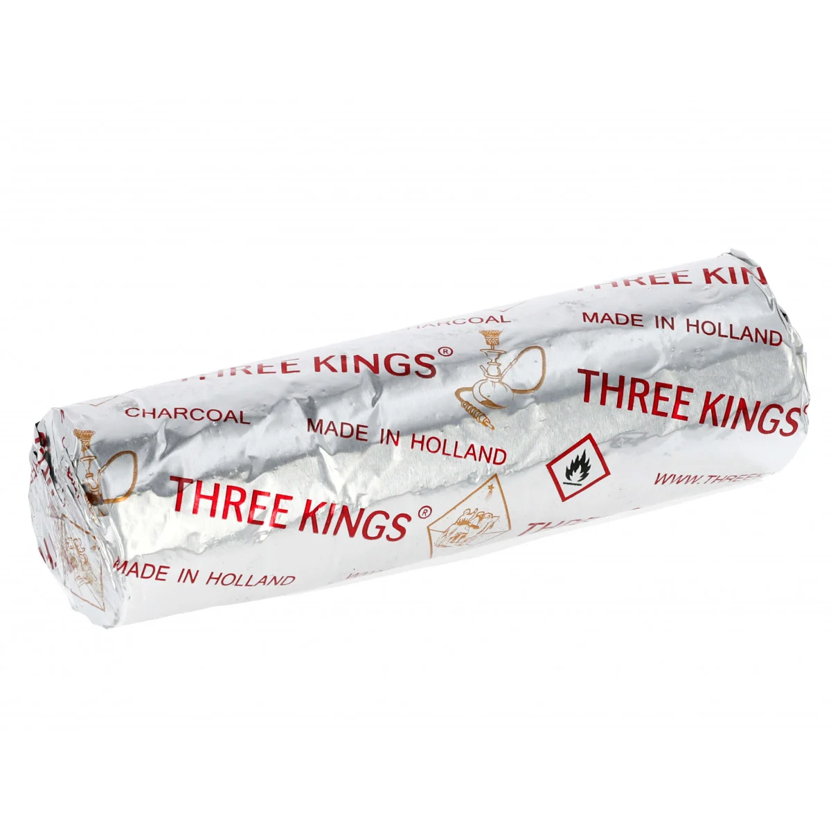 Charbons THREE KINGS 33mm rouleau de 10
