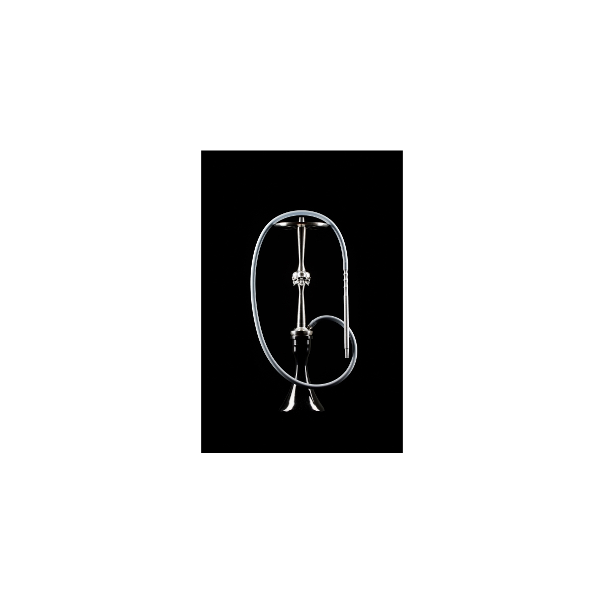 Chicha MAKLAUD SKULL STAINLESS SILVER