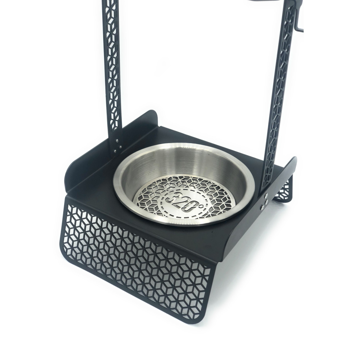 Porte charbon Stainless 320°