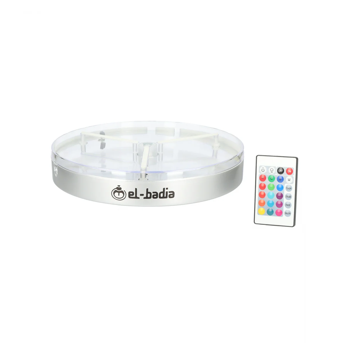 Socle lumineux LED pour chicha