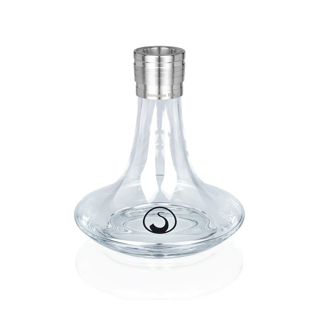 Vase en cristal STEAMULATION PRIME / PURE avec bague